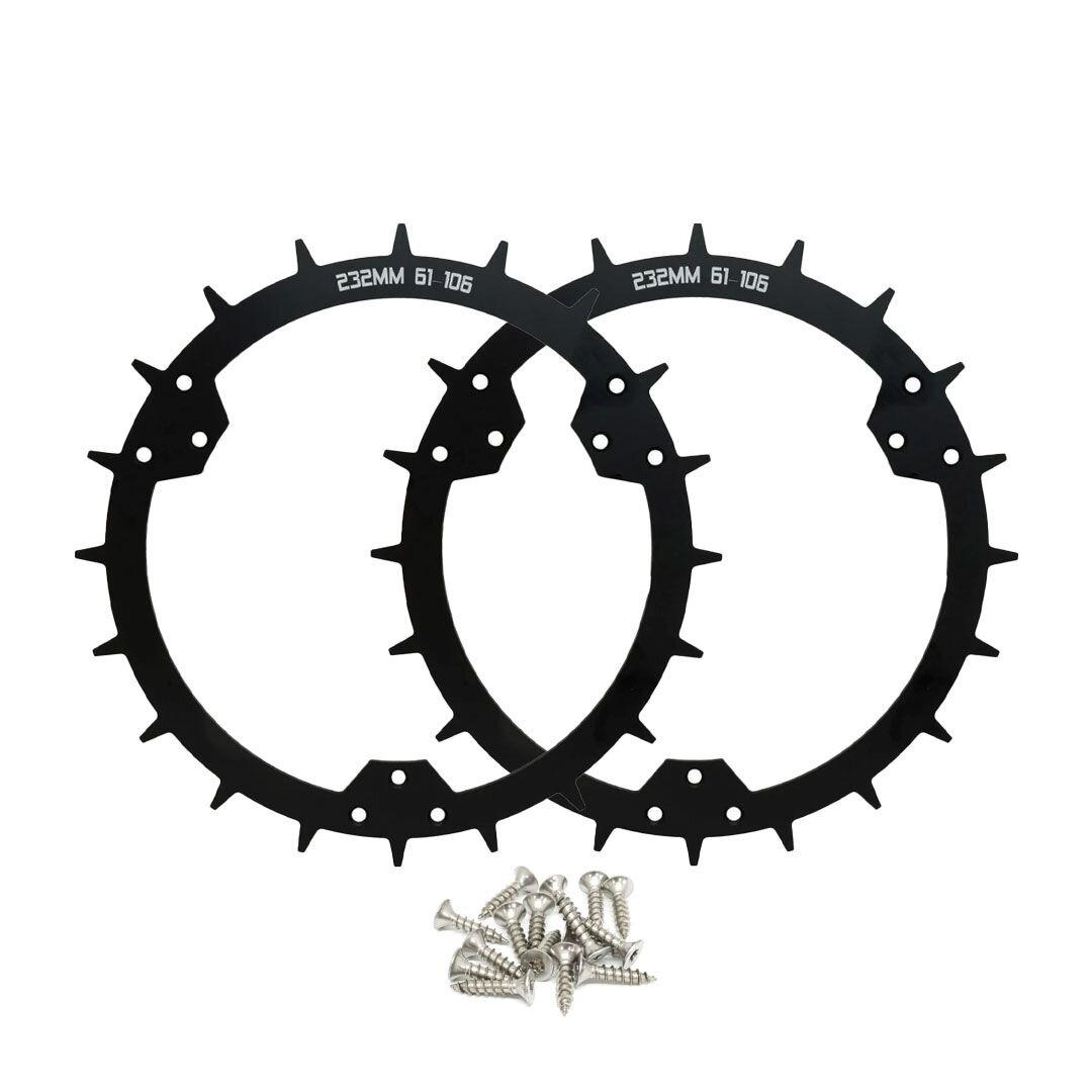 NGP K7-2 spikes terræn kit 232mm Husqvarna