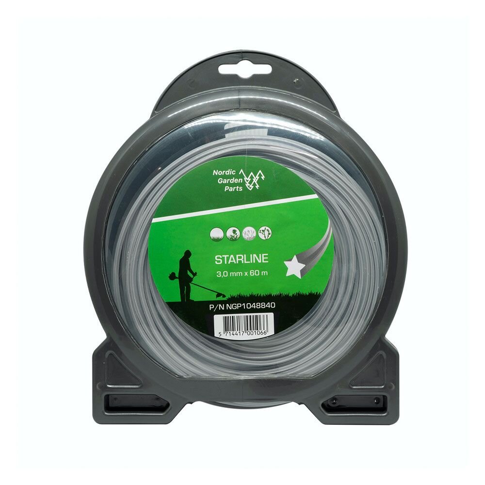 NGP NGP1048840 Starline trimmersnøre 3,0 mm 60 m